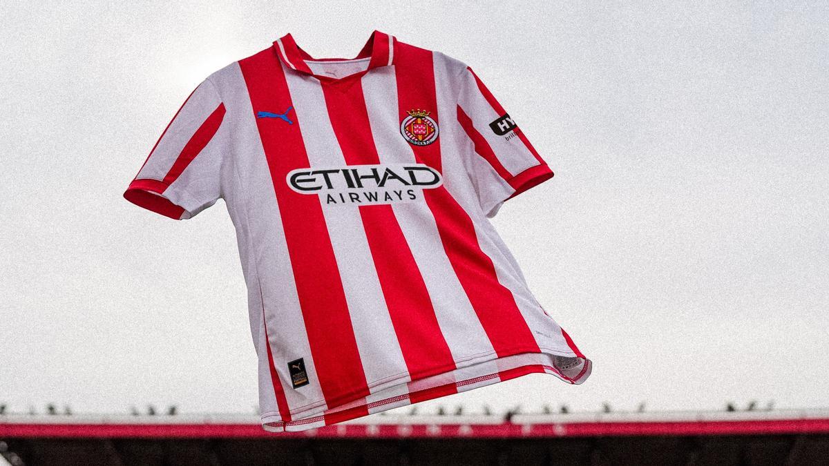 La camiseta retro del Girona