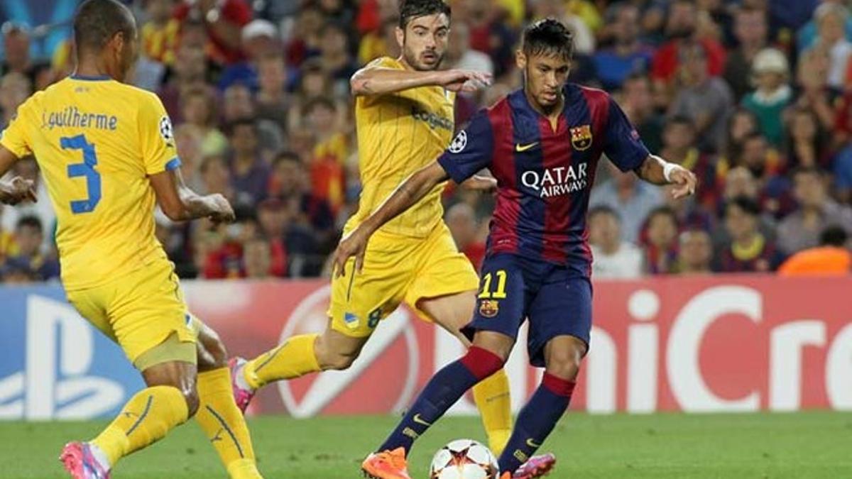 A Neymar le faltó el gol pero mostró un talento indiscutible