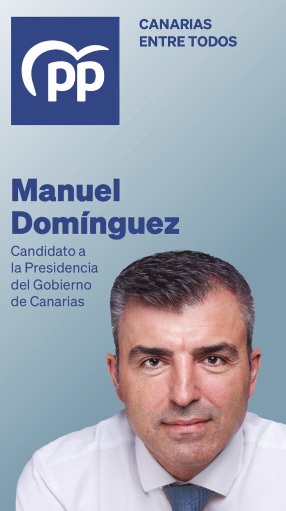 Carteles electorales de los políticos canarios en campaña