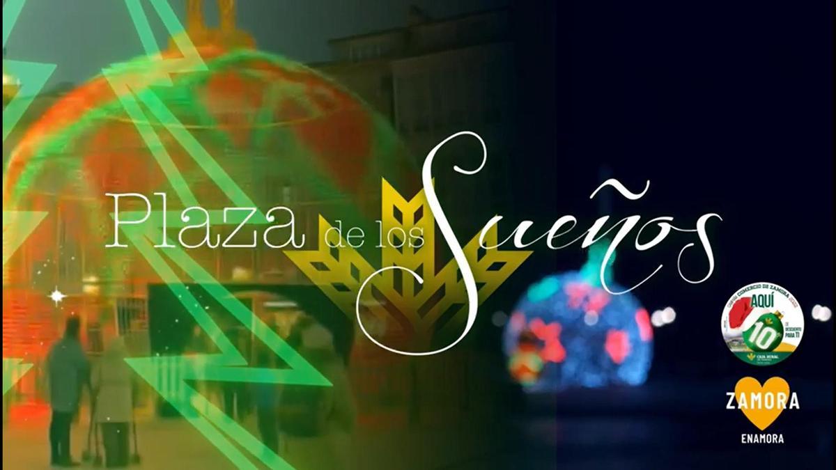 VÍDEO | Zamora se prepara para iluminar su "Plaza de los Sueños"
