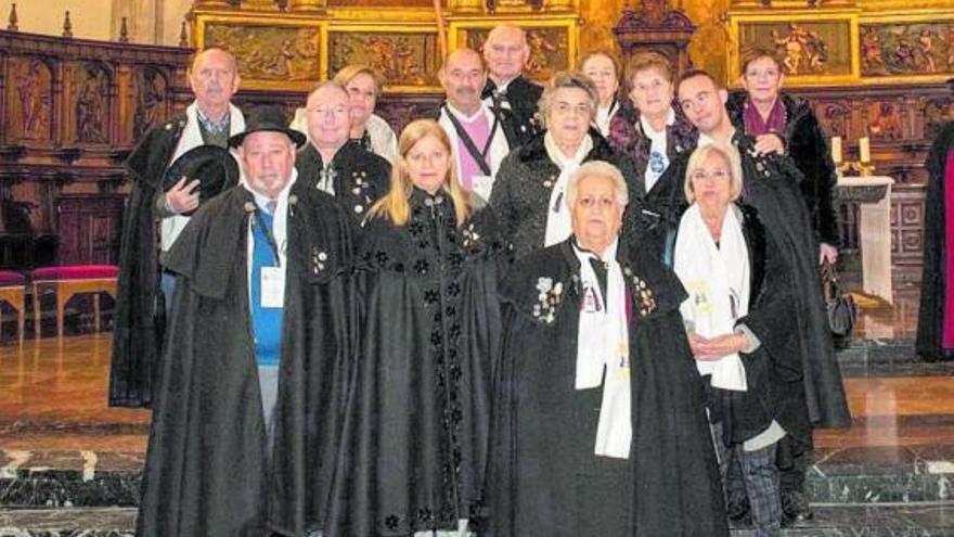 Integrantes de la asociación de capistas de Toro, en el último encuentro nacional de Ciudad Real. | Cedida