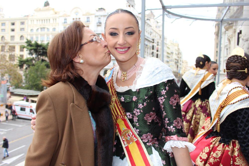 Fallas 2018 - Palco del día 2: cumpleaños de Rocío Gil