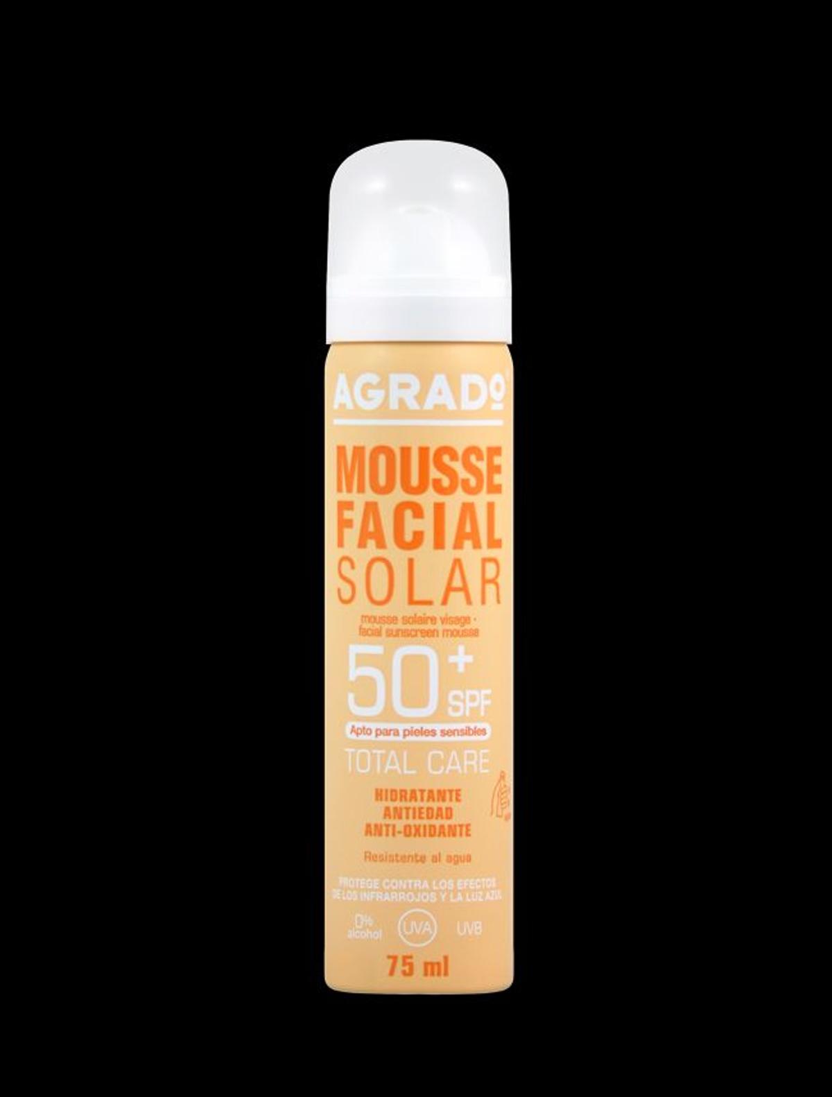 Mousse Facial Solar, de Agrado Cosmetic