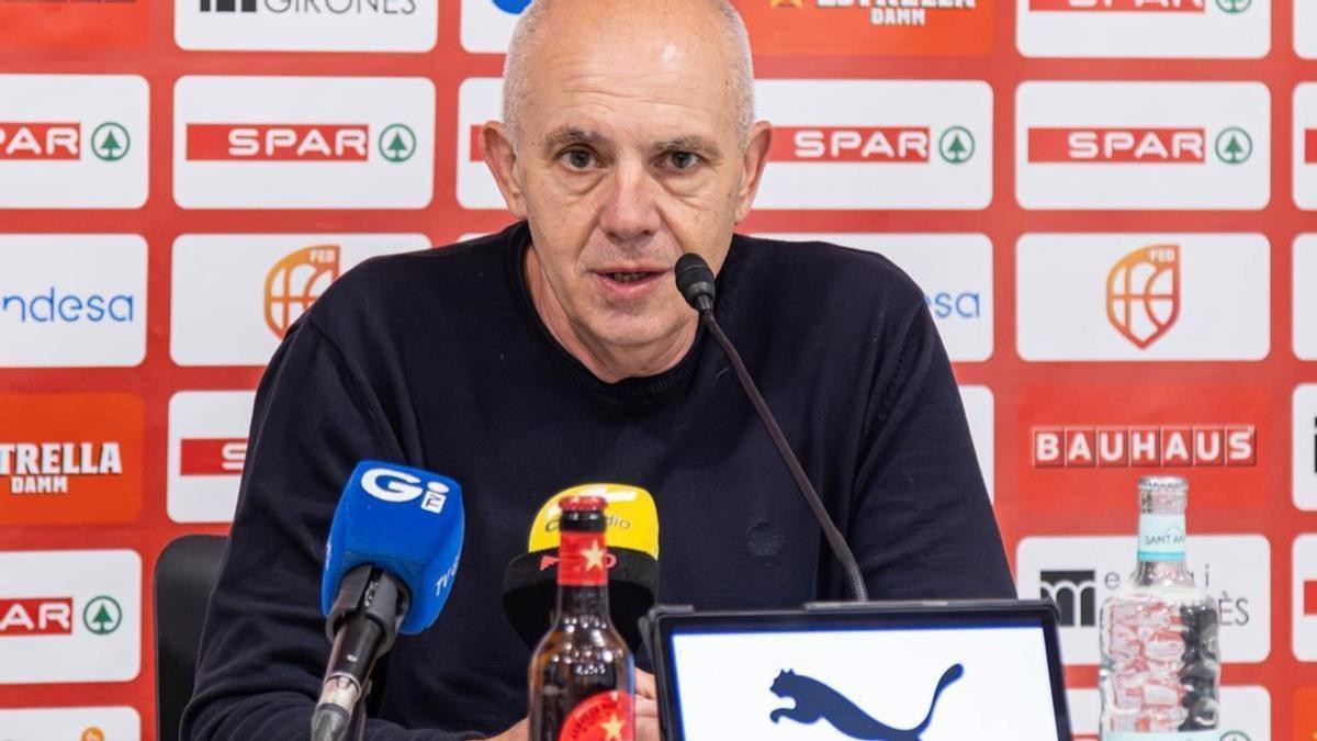 Pere Puig, a la roda de premsa.