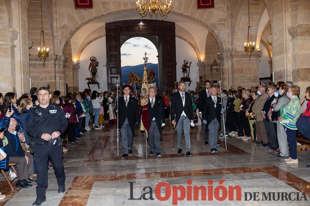 Procesión de subida a la Basílica en las Fiestas de Caravaca