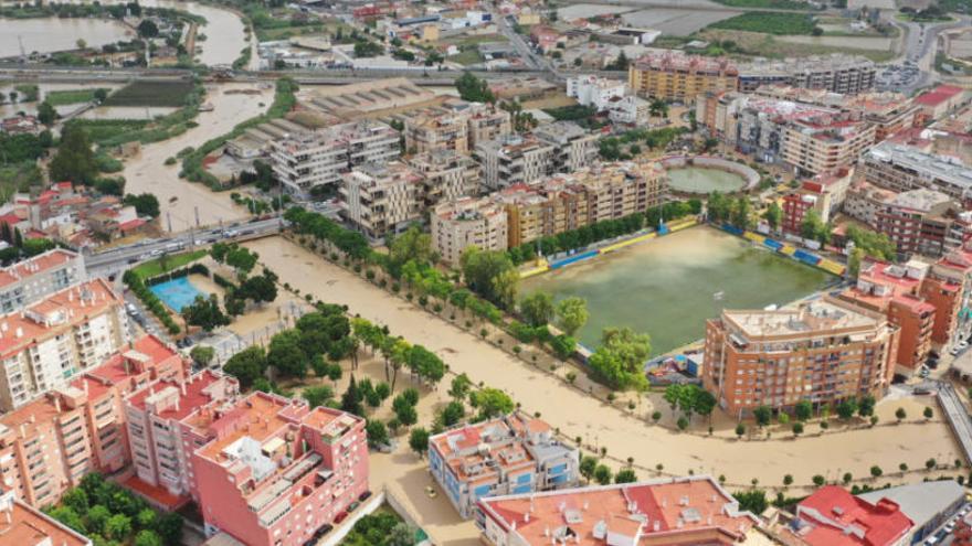 Orihuela, bajo las aguas