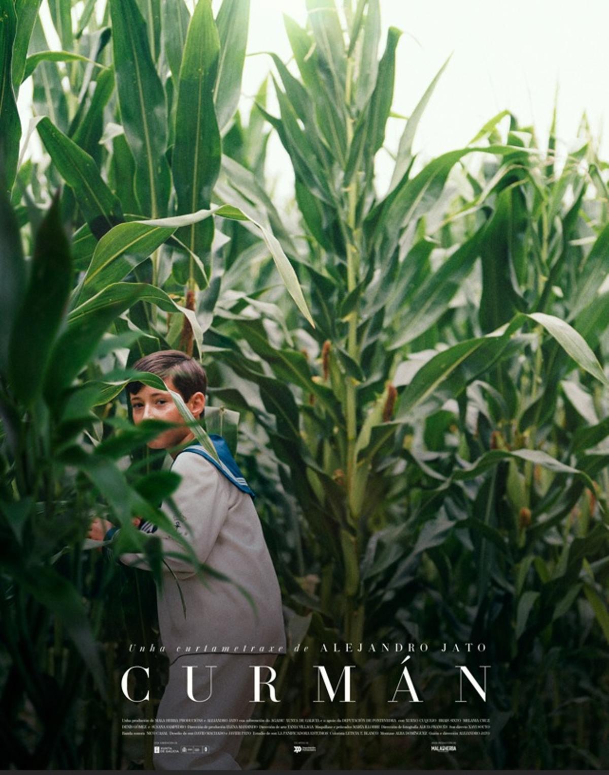 Cartel de "Curmán", de Alejandro Jato e premiada en Cans.