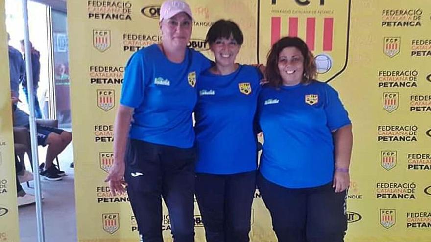 La tripleta balear femenina ganó el Open de Barcelona. | J. CIRER