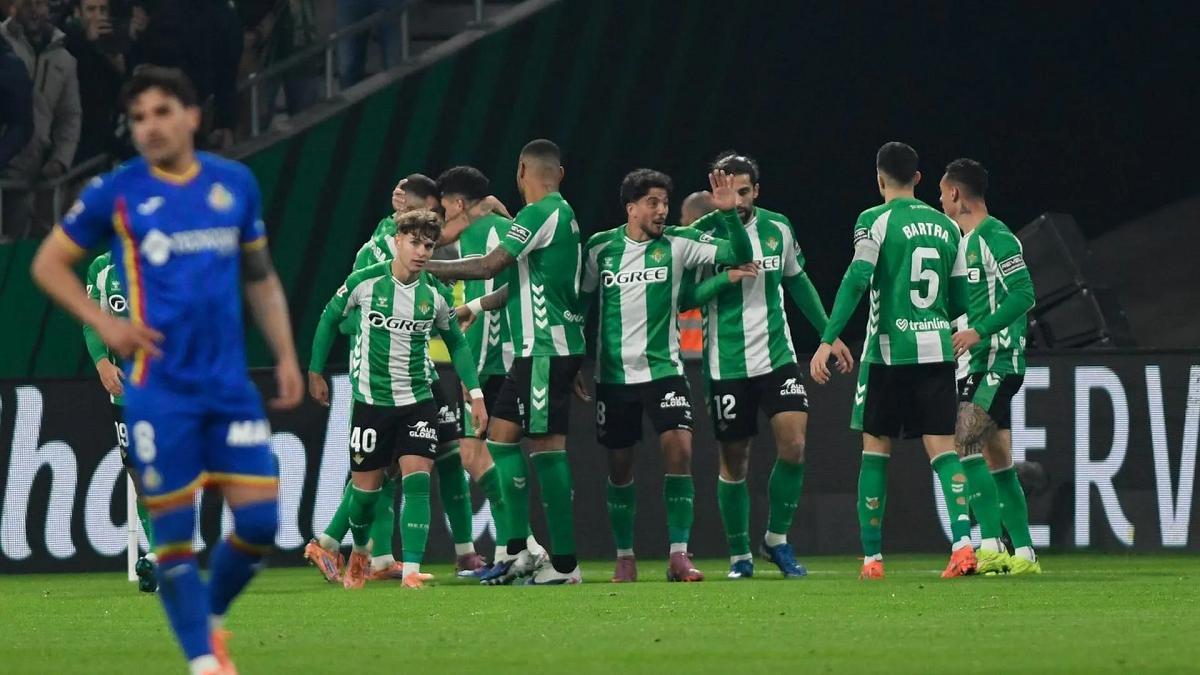 El Betis suma dos empates, una victoria y una derrota en sus últimas disputas ligueras