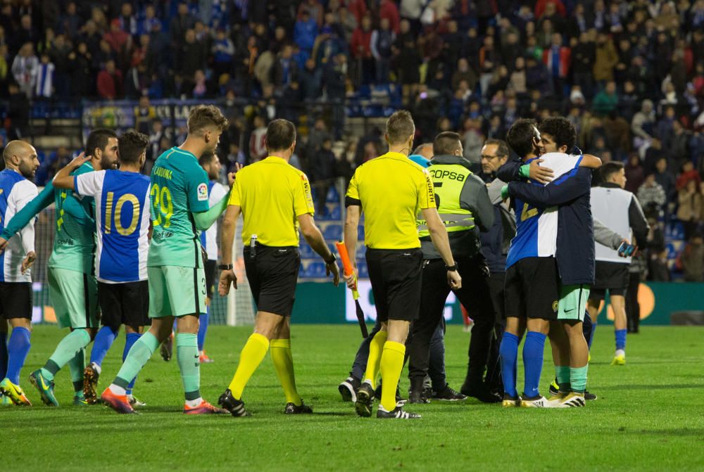 El Hércules llega vivo al Camp Nou