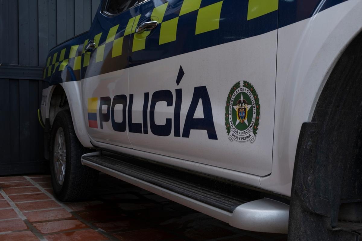 Un coche de la policía de Colombia.