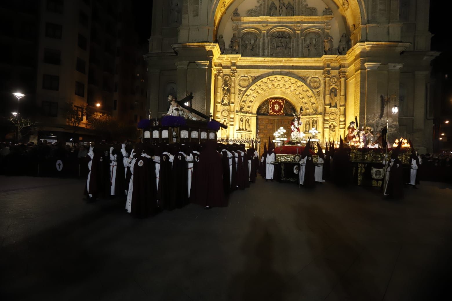 En imágenes │ Procesiones del Lunes Santo en Zaragoza