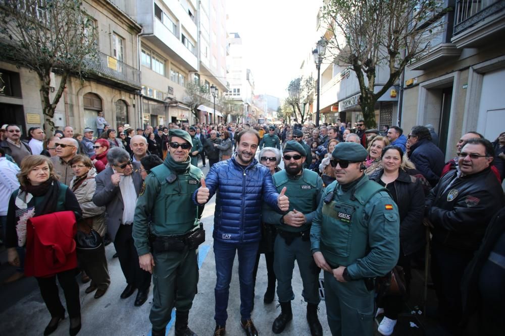 Roberto Vilar fue el encargado de dar el pregón en esta 49ª edición de la Feira do Cocido