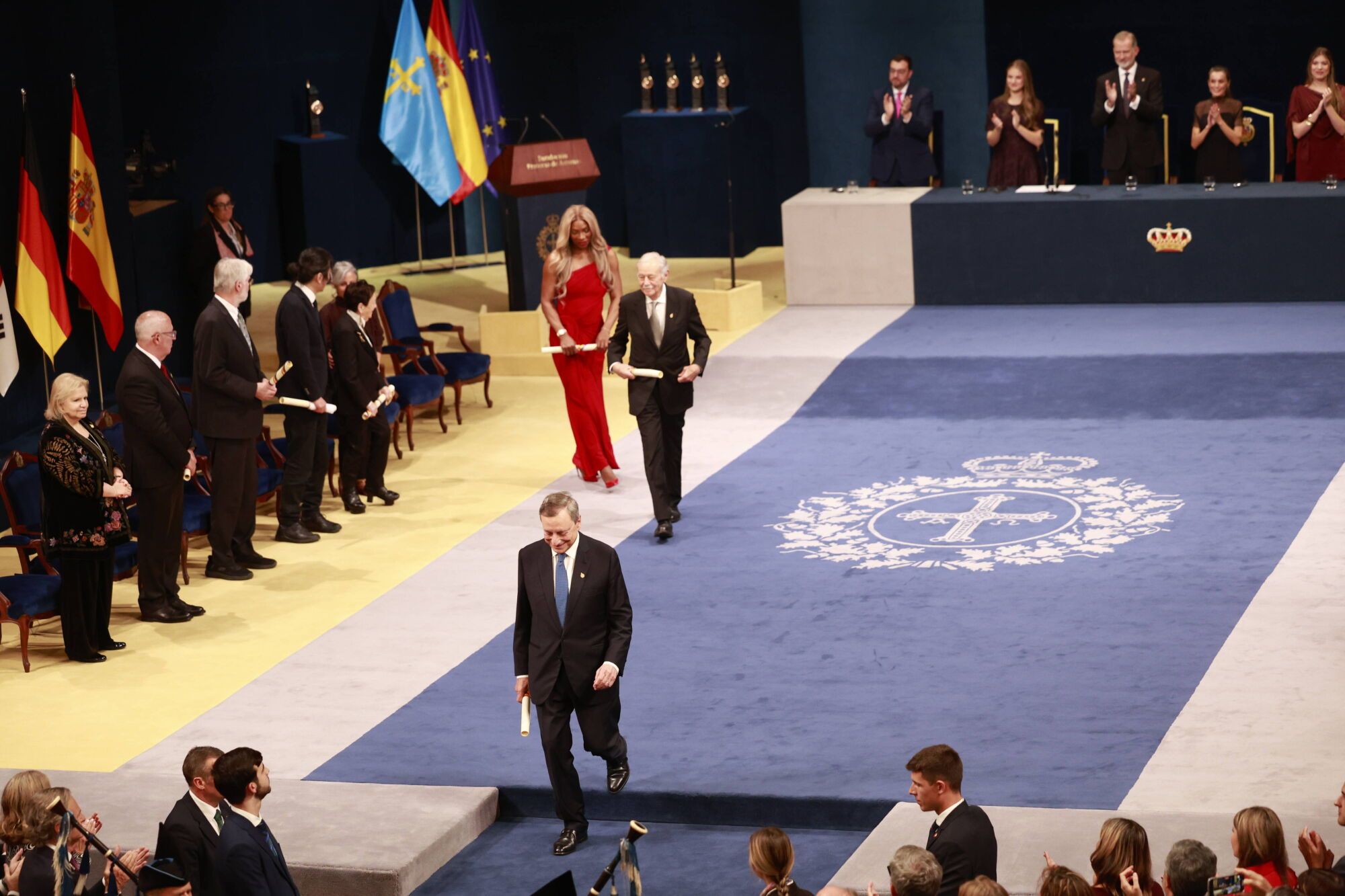 Así fue la ceremonia de los premios "Princesa de Asturias" 2025 en el teatro Campoamor de Oviedo