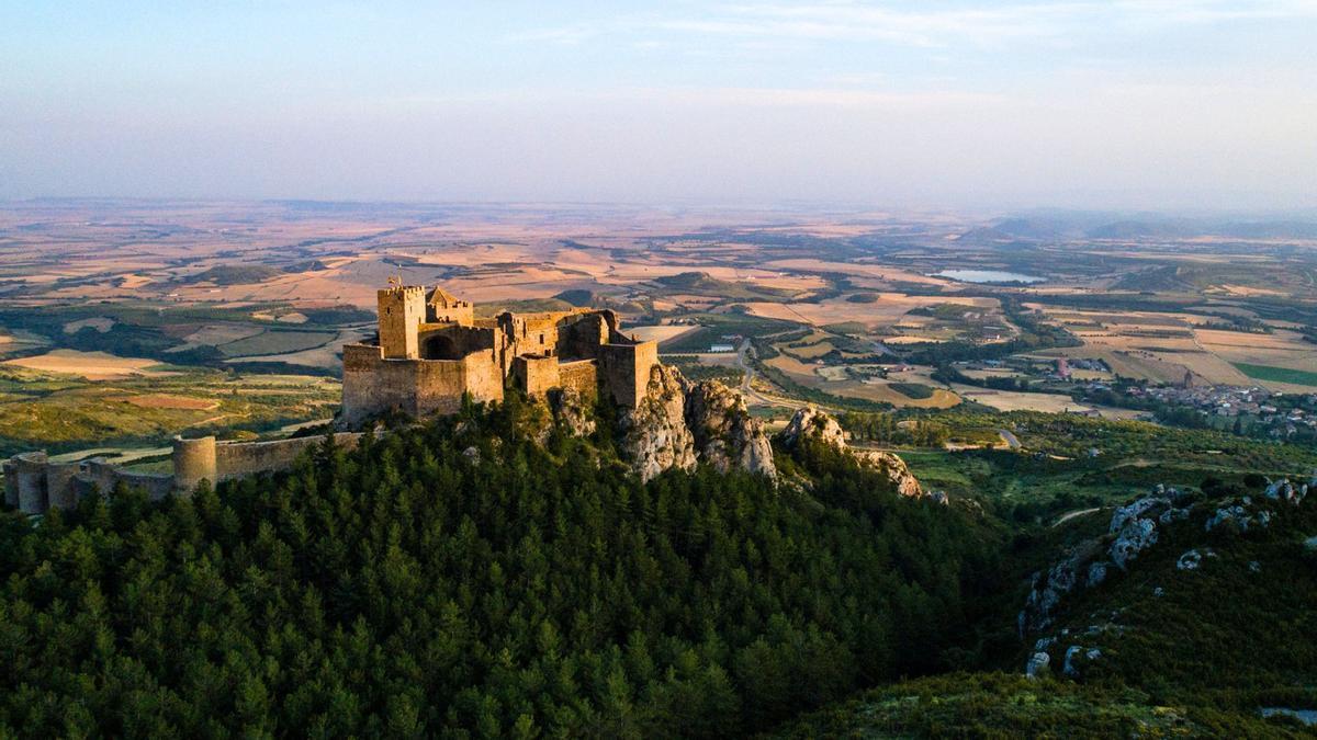Este castillo es uno de los más imponentes de España.