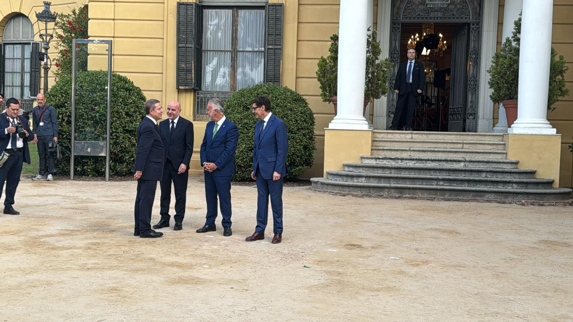 La Conferencia de Presidentes en Barcelona, en imágenes