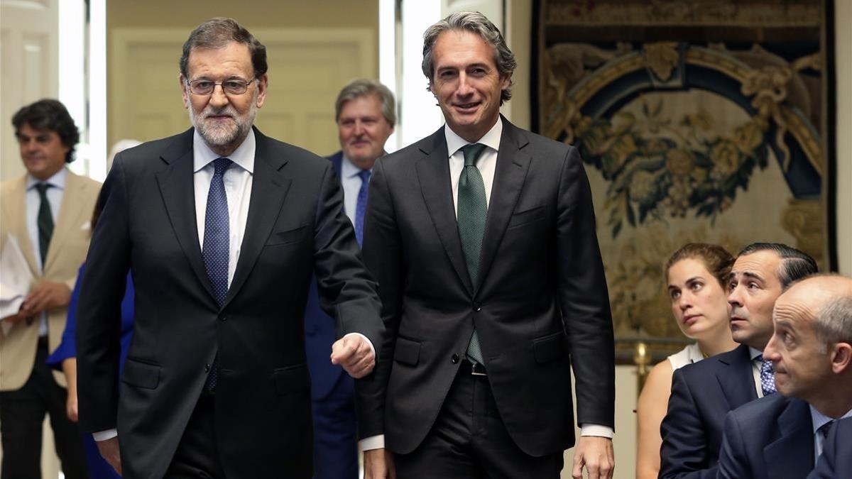 Mariano Rajoy e Iñigo de la Serna