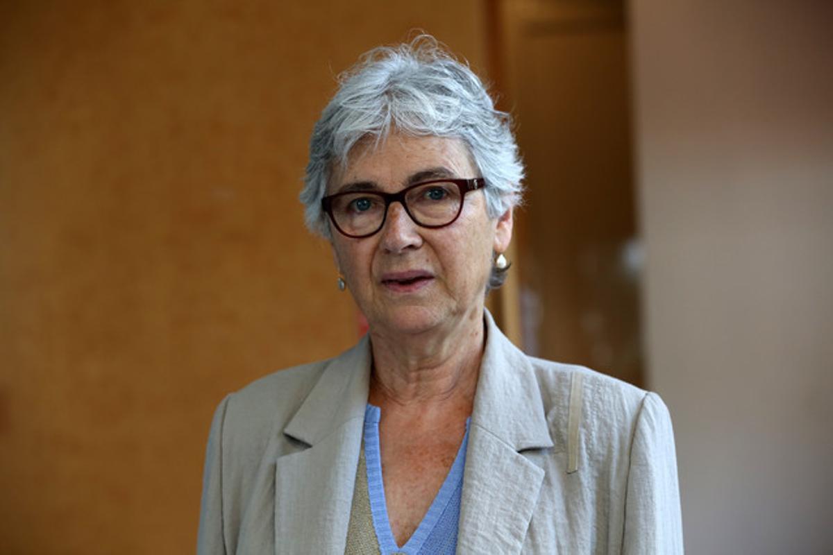 La presidenta d’Òmnium Cultural, Muriel Casals.