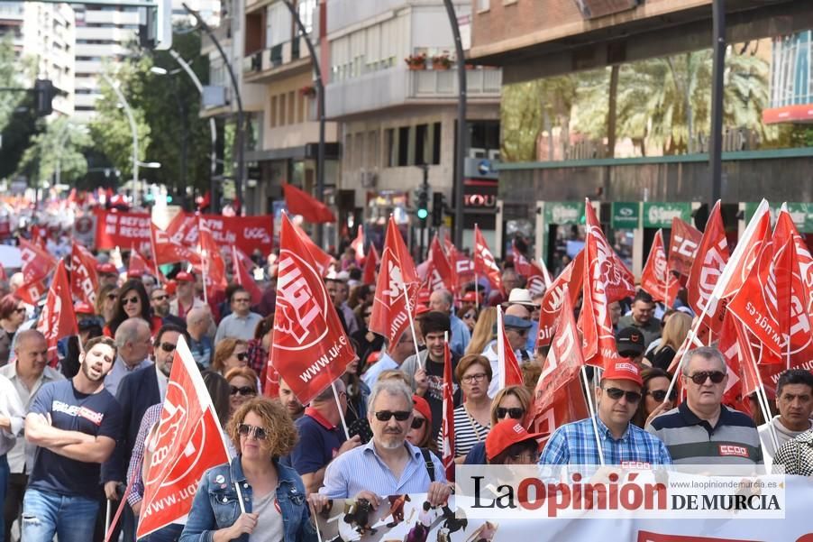 Primero de mayo en Murcia