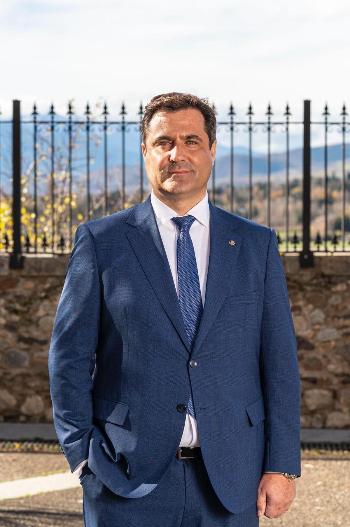Isidre Chia, president del Consell Comarcal de la Cerdanya