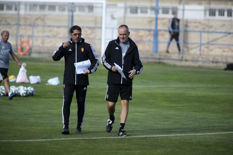 EL Zaragoza prepara el partido contra el Mirandés