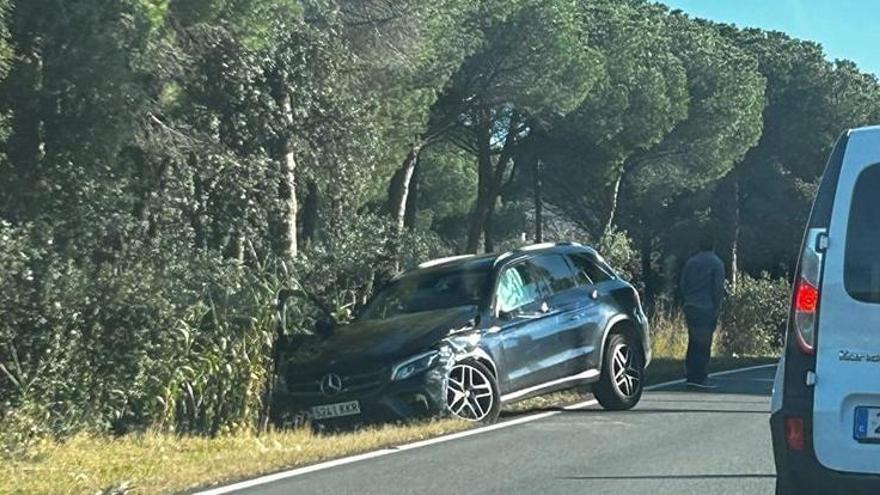 Mor el conductor d&#039;una motocicleta en un xoc frontal a Castell-Platja d&#039;Aro