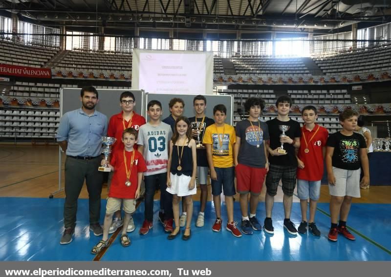 Lliurament de trofeus de los XXXVII Jocs Esportius de Castelló