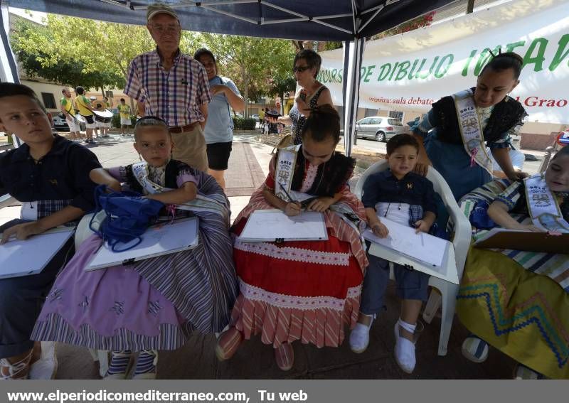 Visita residencia tercera edad y concurso de dibujo