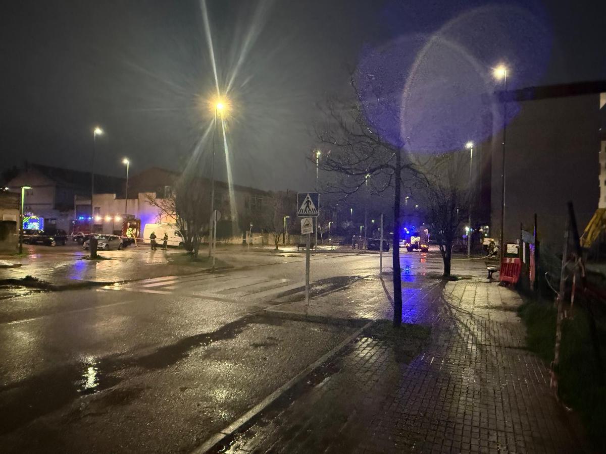 Corte de las calles.