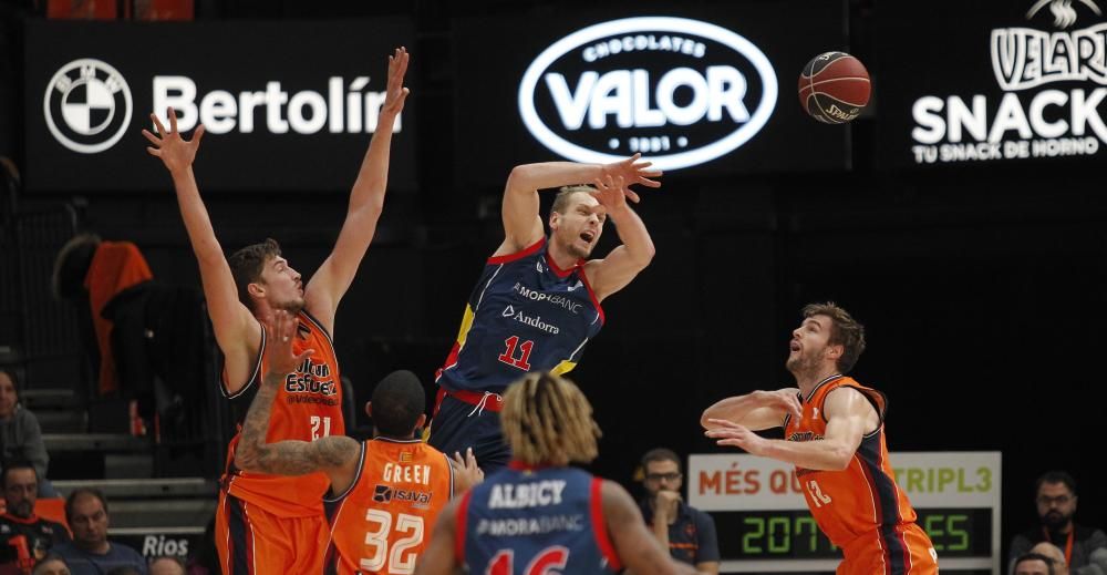 El Valencia Basket - Morabanc Andorra, en imágenes