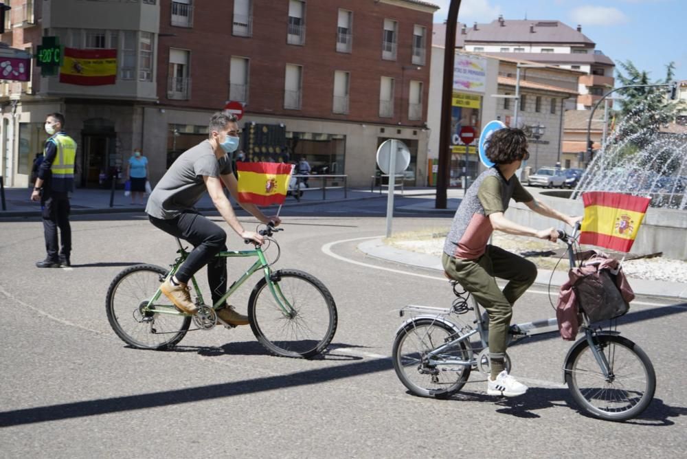 La caravana de Vox recorre Zamora