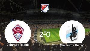 El Colorado Rapids gana al Minnesota United por 2-0