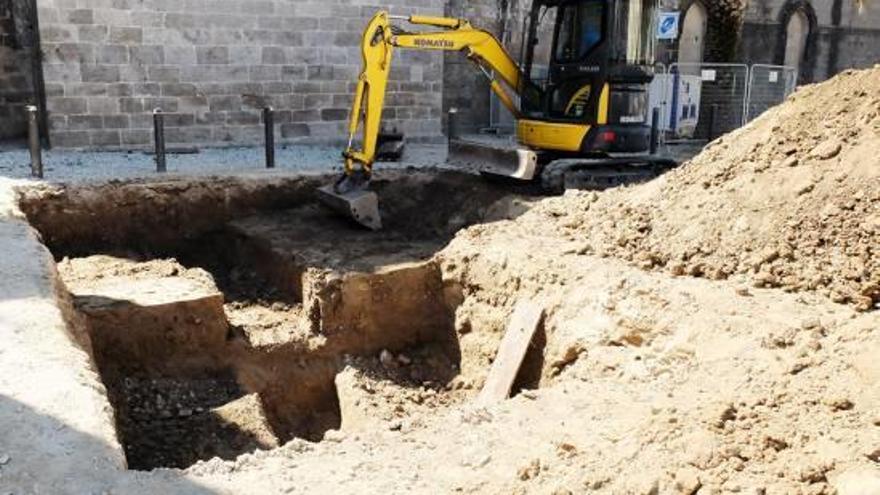 Reprenen les excavacions arqueològiques a l&#039;entorn de la basílica de Castelló