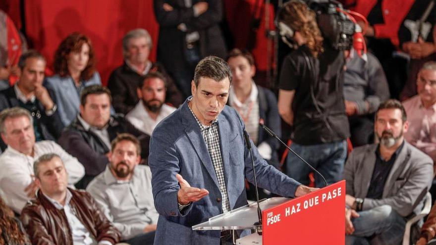 Pedro Sánchez ofrecerá un mitin en Palma el jueves para apoyar a Armengol