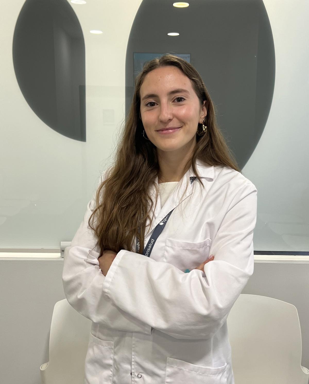 La doctora María Calderón Chamizo, especialista en Aparato Digestivo del Hospital Quirónsalud Huelva.