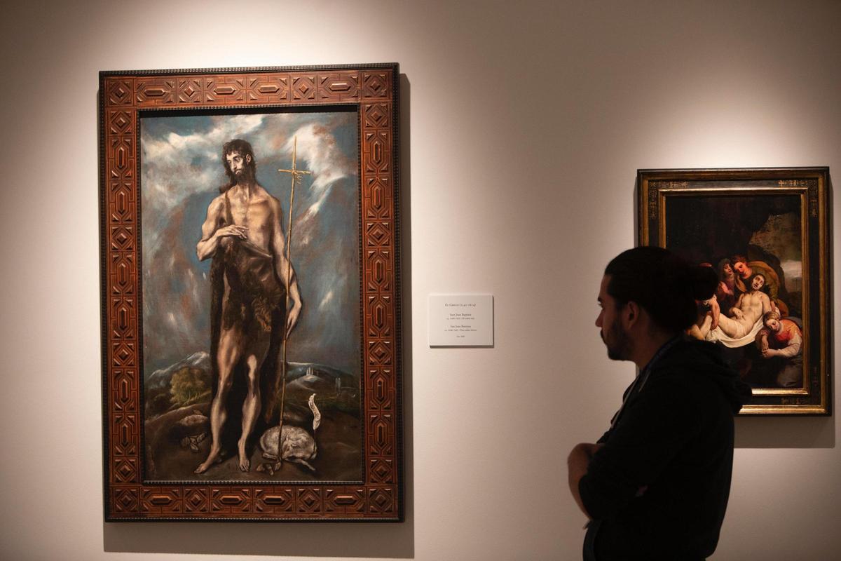 El Greco en la nueva sala del manierismo en el Bellas Artes.