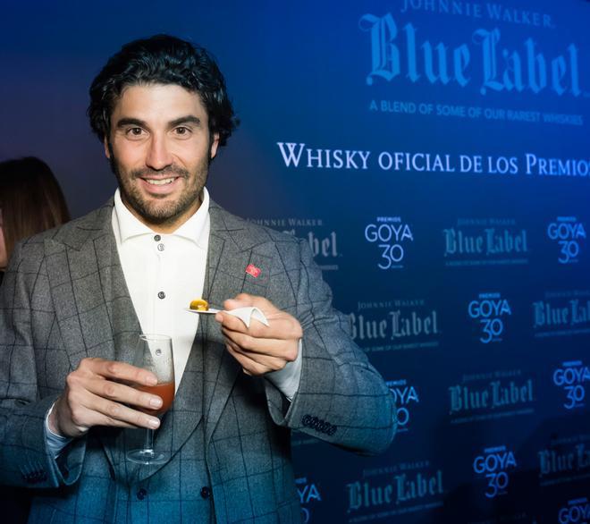 Alex Garcia en la cena Johnnie Walker Blue Label de los Premios Goya 2016