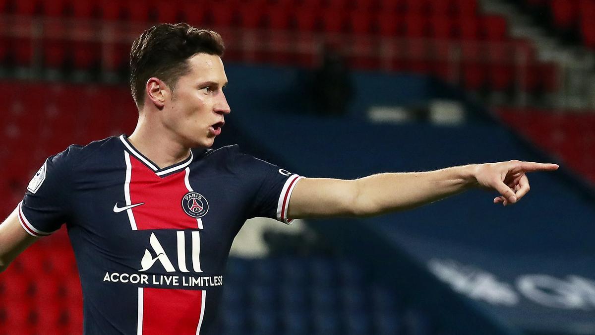 Julian Draxler en su etapa en el PSG