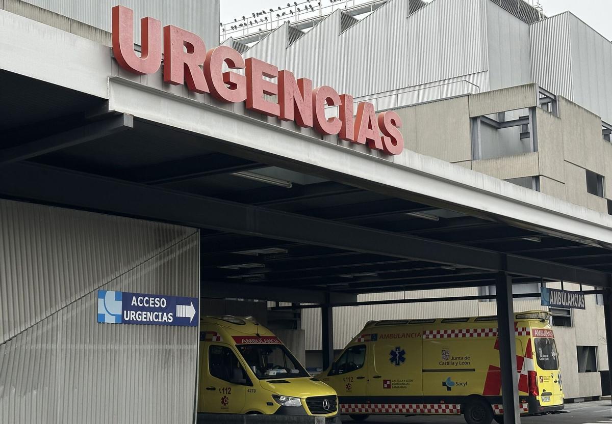 Entrada de Urgencias de un hospital.