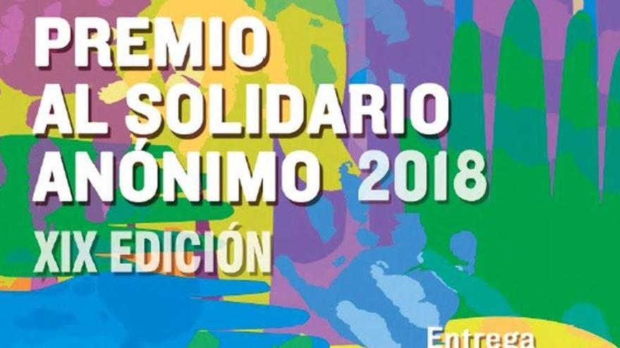 Juan Varea Porras recibe el Solidario Anónimo 2018