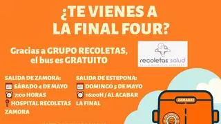 Grupo Recoletas llevará gratis a la afición del CD Zamarat hasta Estepona