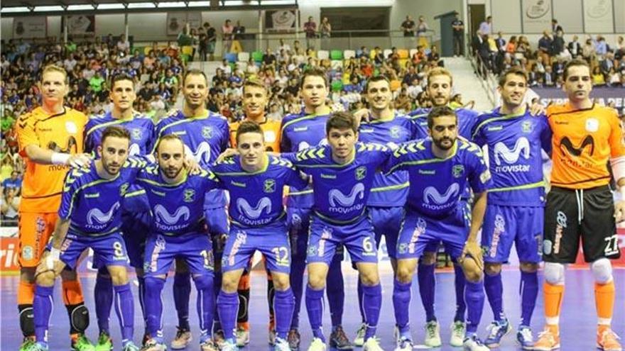 El Movistar Inter, rival del FS Gran Canaria Arenas.