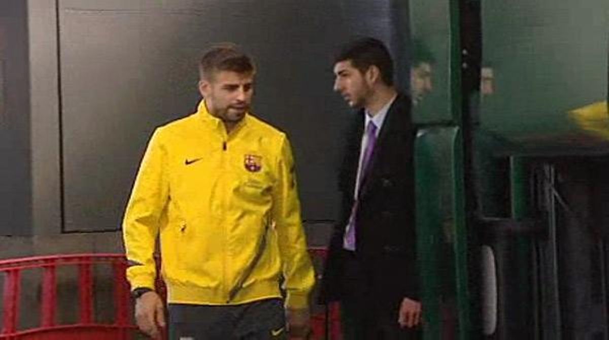 El FC Barcelona ha tornat a casa aquest matí, després de l’1-2 aconseguit al Bernabéu.