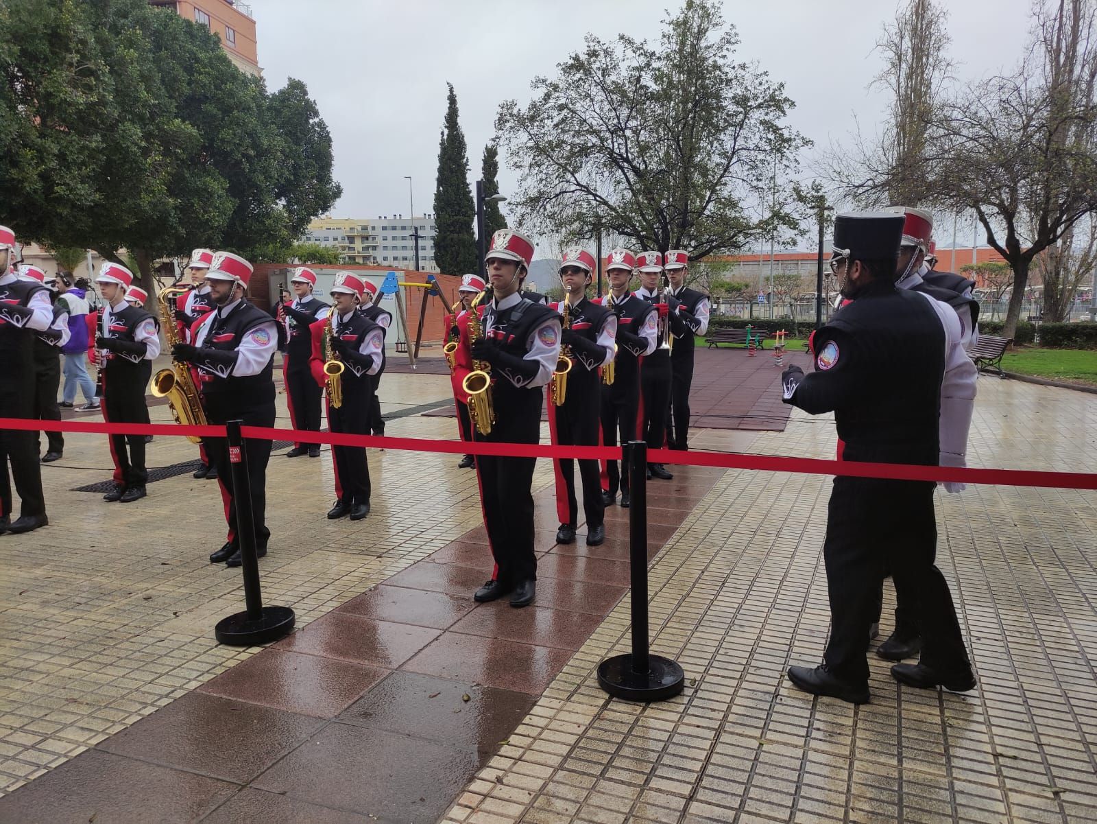 Una banda en la mascletà