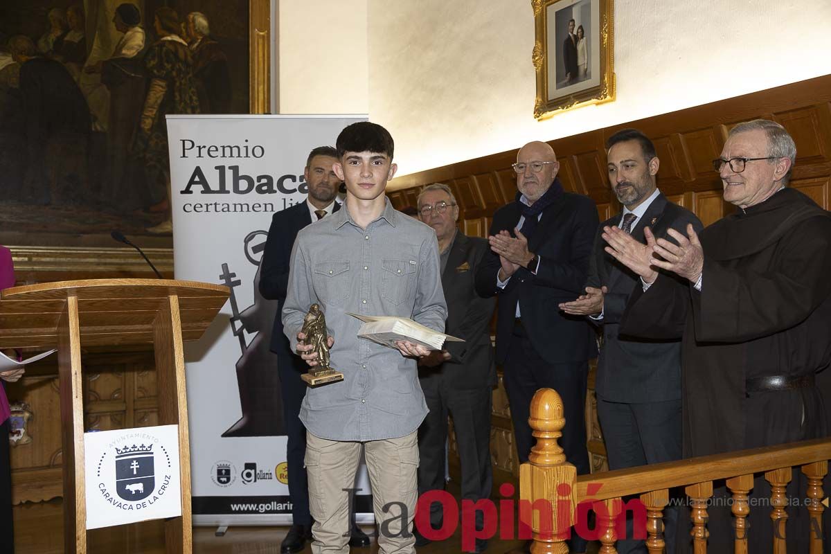 Entrega de los premios Albacara en Caravaca