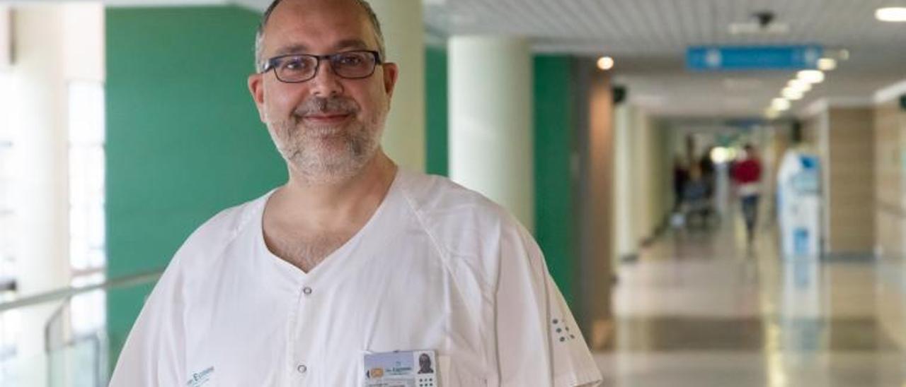 José Antonio Salinas, jefe de la unidad de Oncología Pediátrica de Son Espases.