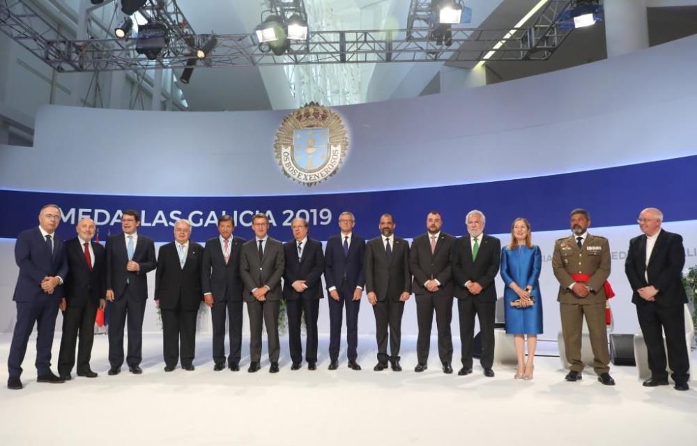 Las imágenes de la gala de entrega de las Medallas de Galicia