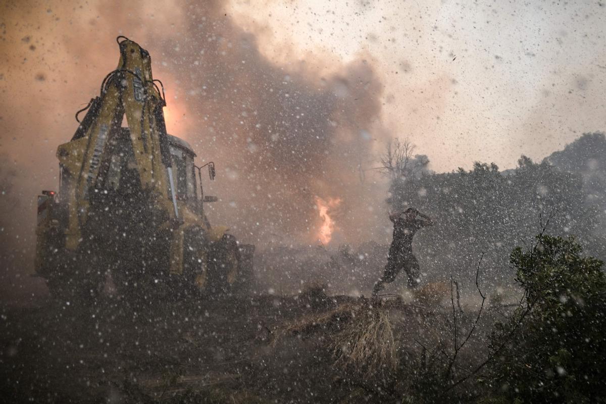 Los incendios forestales se han desatado en Grecia