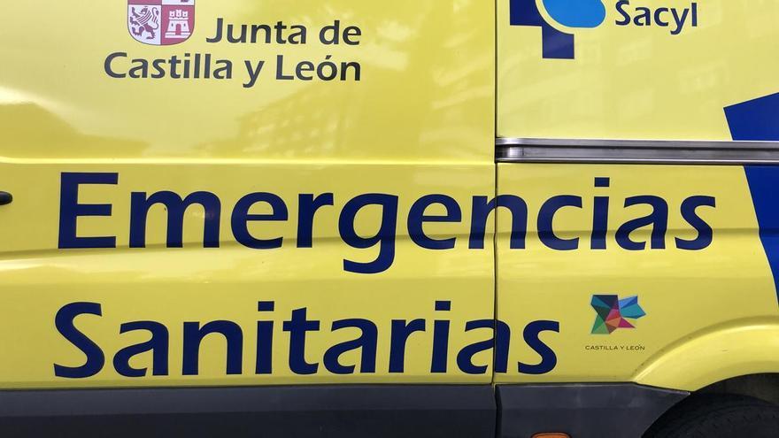 Una joven de 21 años, herida en un accidente de tráfico en Zamora