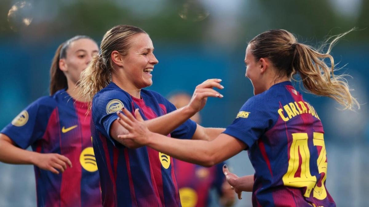 El Barça gana ante el Espanyol